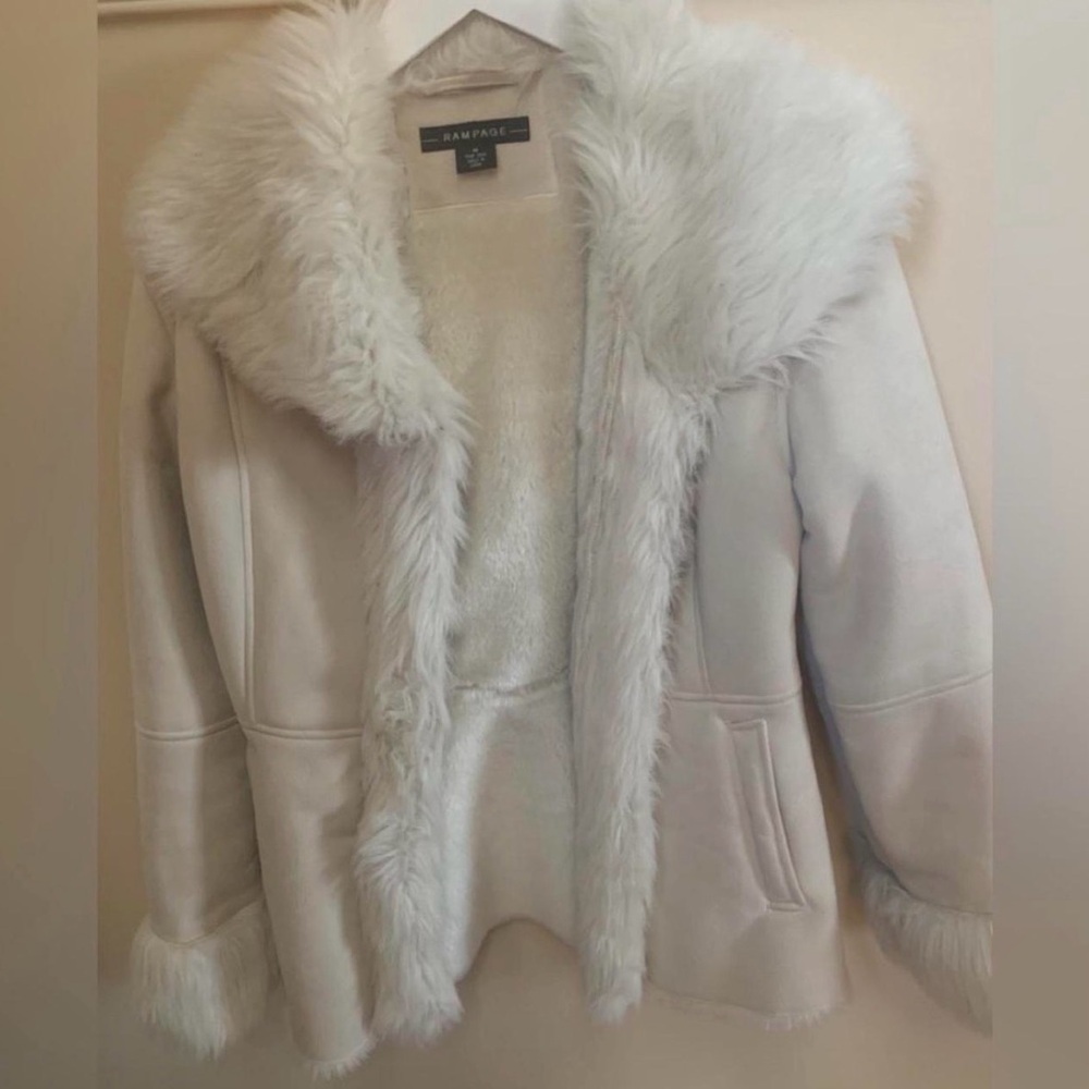 Rampage Cream Penny Lane Coat